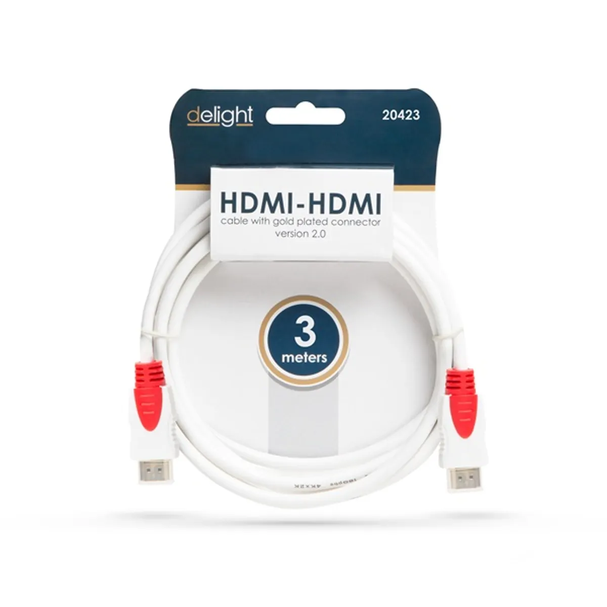 Delight 3m 2.0v 4K HDMI - HDMI kábel #2