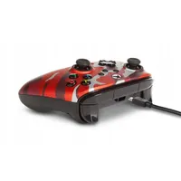 PowerA 1525942-01 Enhanced Wired Xbox Series X|S/Xbox One/PC vezetékes Red Camo piros kontroller #5