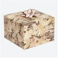 IRIS Karácsonyi tekercses KRAFT csomagolópapír,  200x70cm, különböző mintákkal, 60g/m2 #4