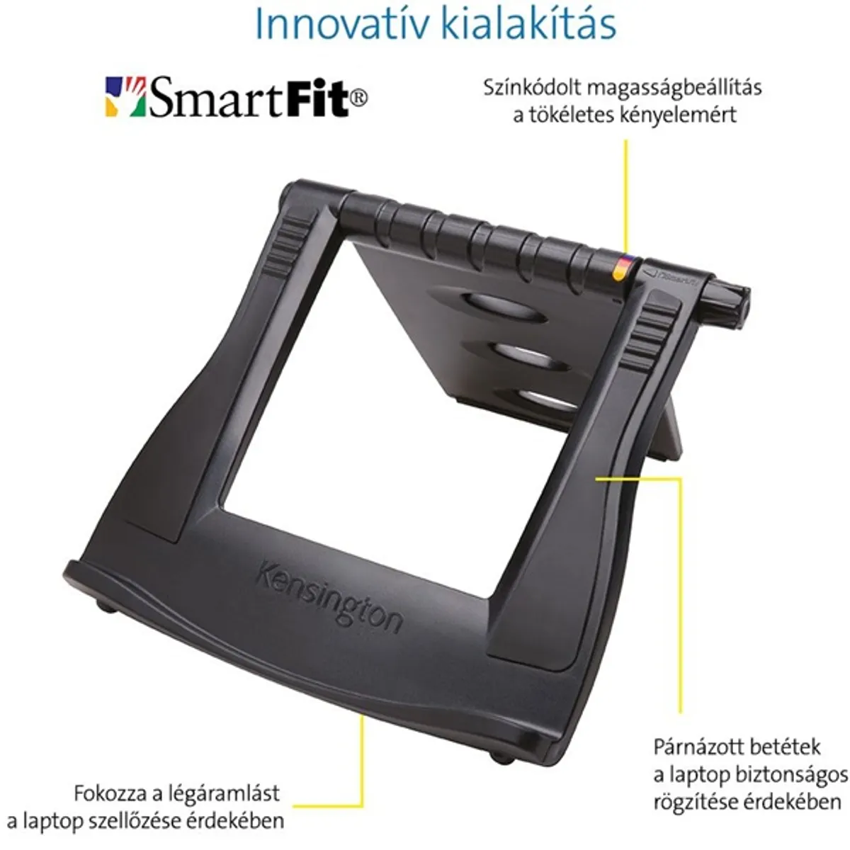 Kensington K52788WW SmartFit Easy Riser állítható magasságú laptop hűtő állvány #4
