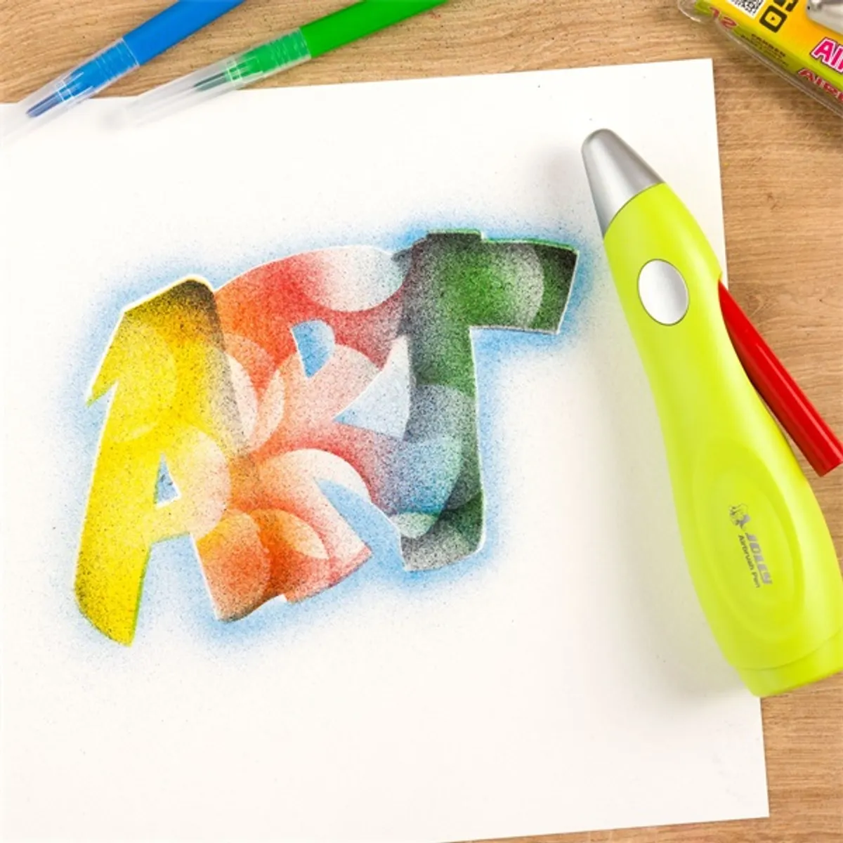 Jolly Airbrush Fun 12 patronos airbrush készlet #8