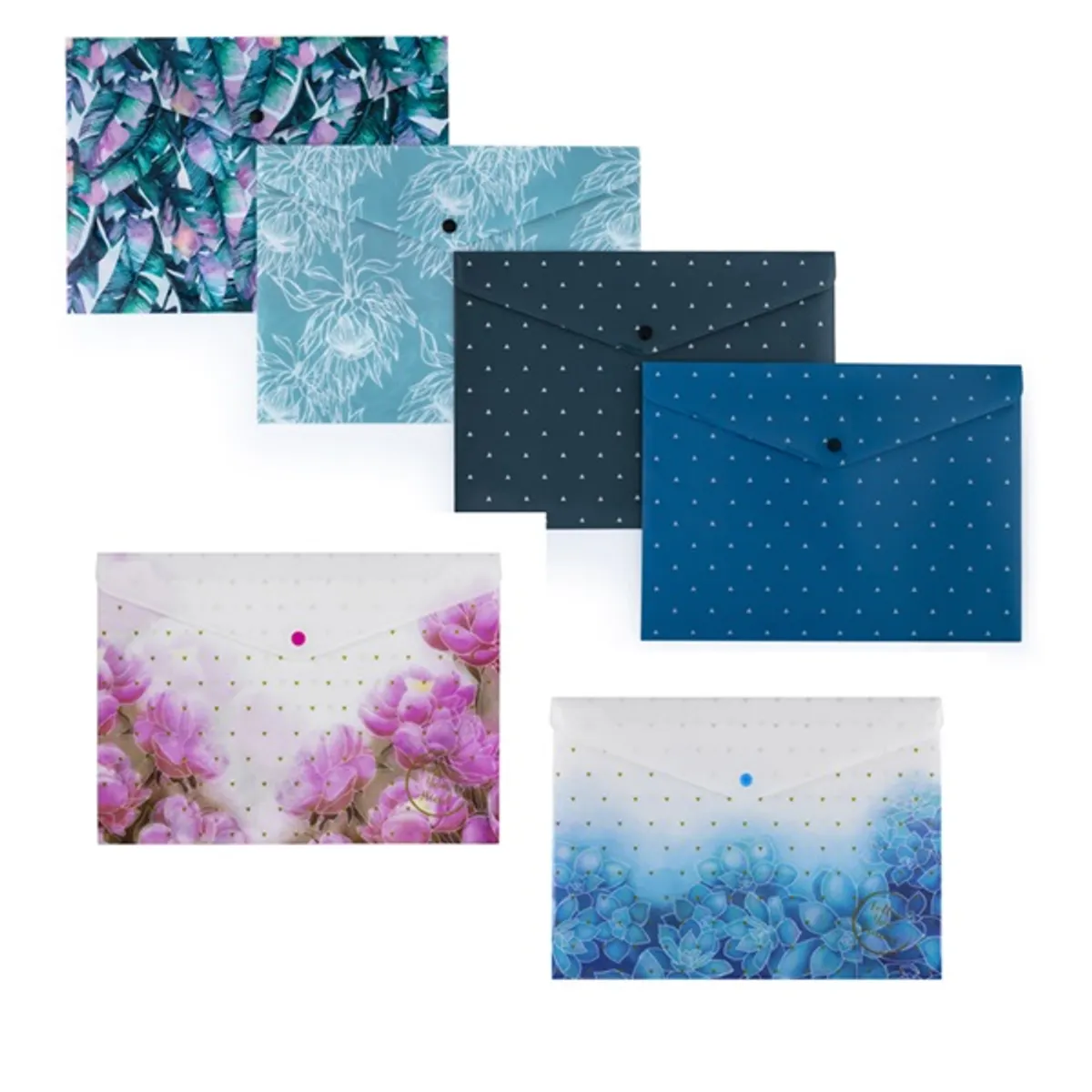 Oxybag PP A4 vegyes mintás patentos tasak #1