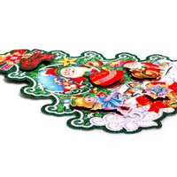 Iris 3D karácsonyi koszorú mintás /26x32cm 2db karton dekoráció #3