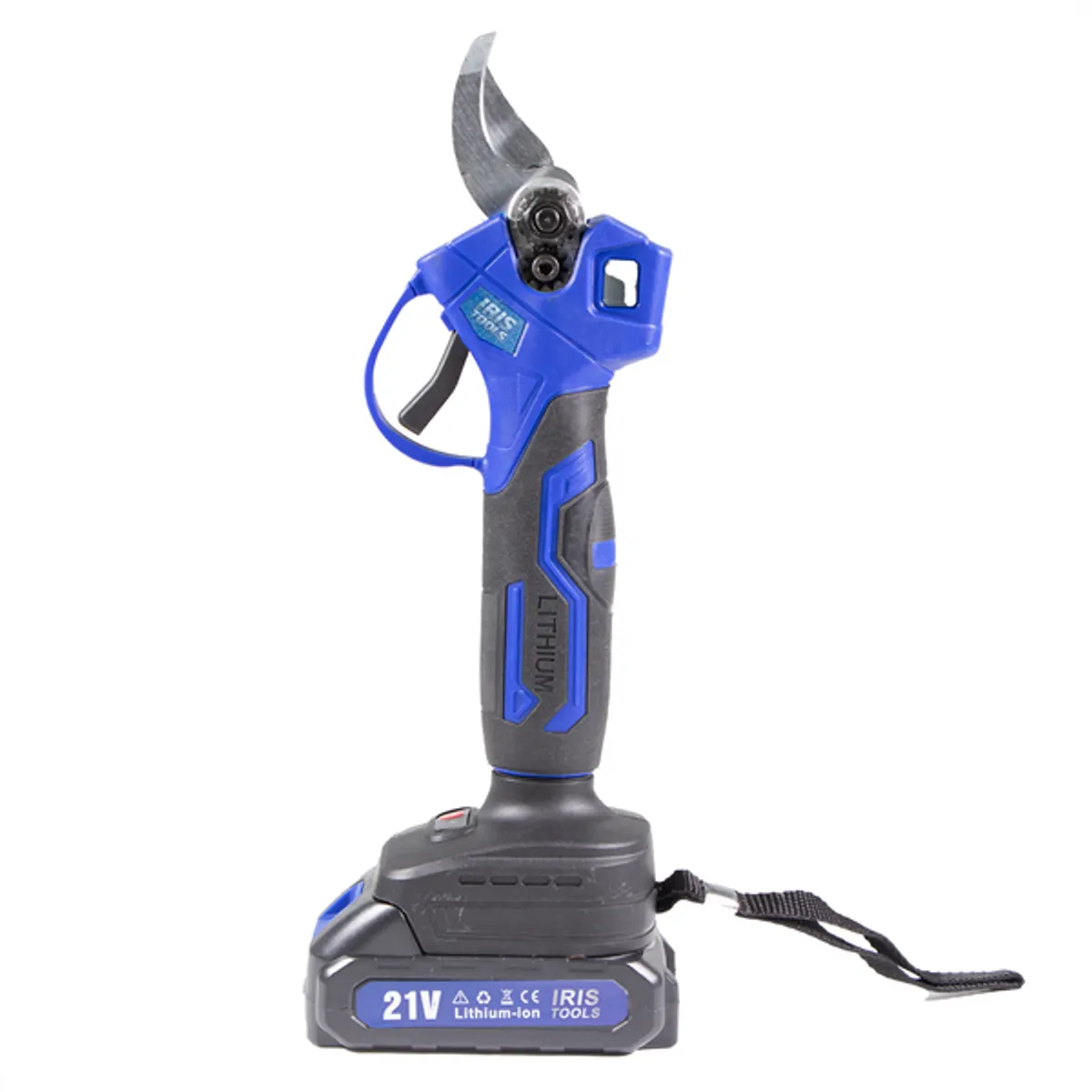 IRIS TOOLS ITSM-100 Akkus metszőolló szett (táska + metszőolló + 2 akku + töltő), 21V #1