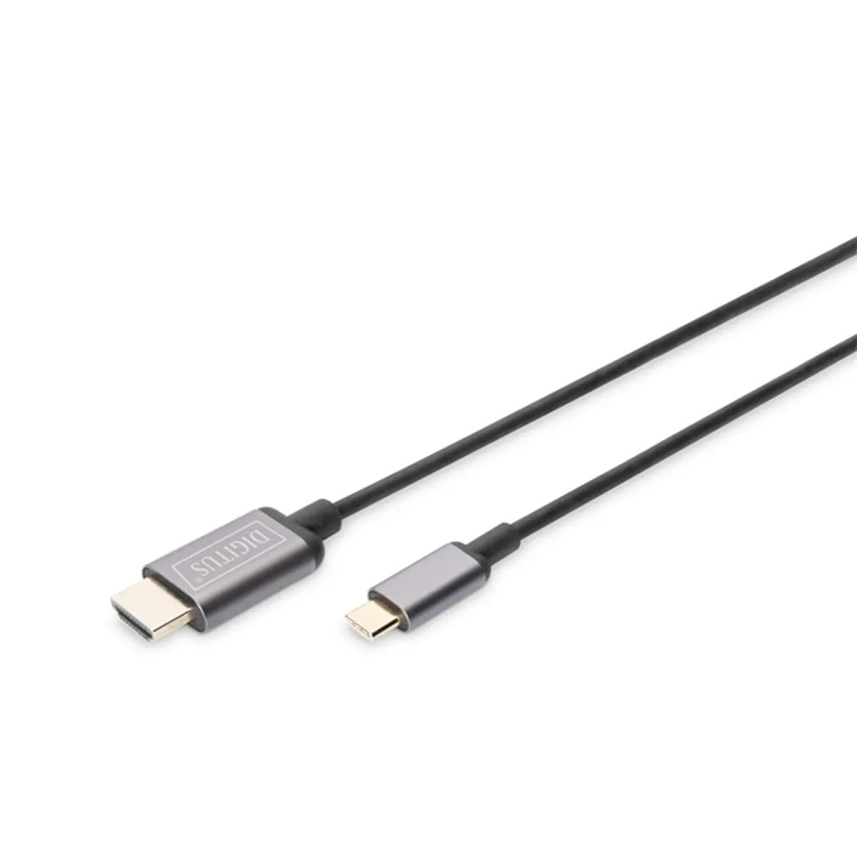 DIGITUS DA-70821 USB C - HDMI A 1,8m szürke video átalakító kábel #2