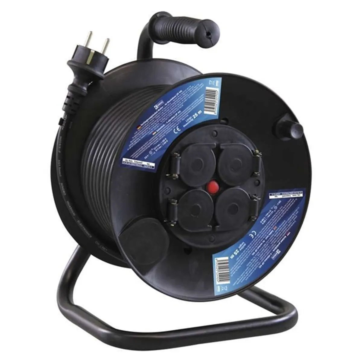 Emos P08225 kültéri kábeldob 3x1,5mm2 IP44 25m-es kábellel #1