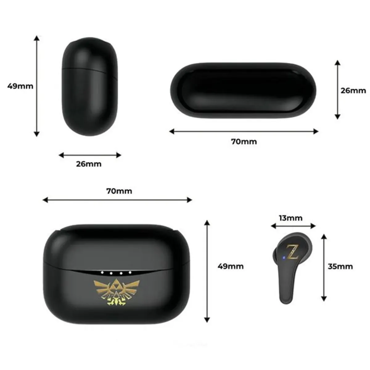 OTL ZD0855 Legend of Zelda True Wireless Bluetooth fülhallgató #5