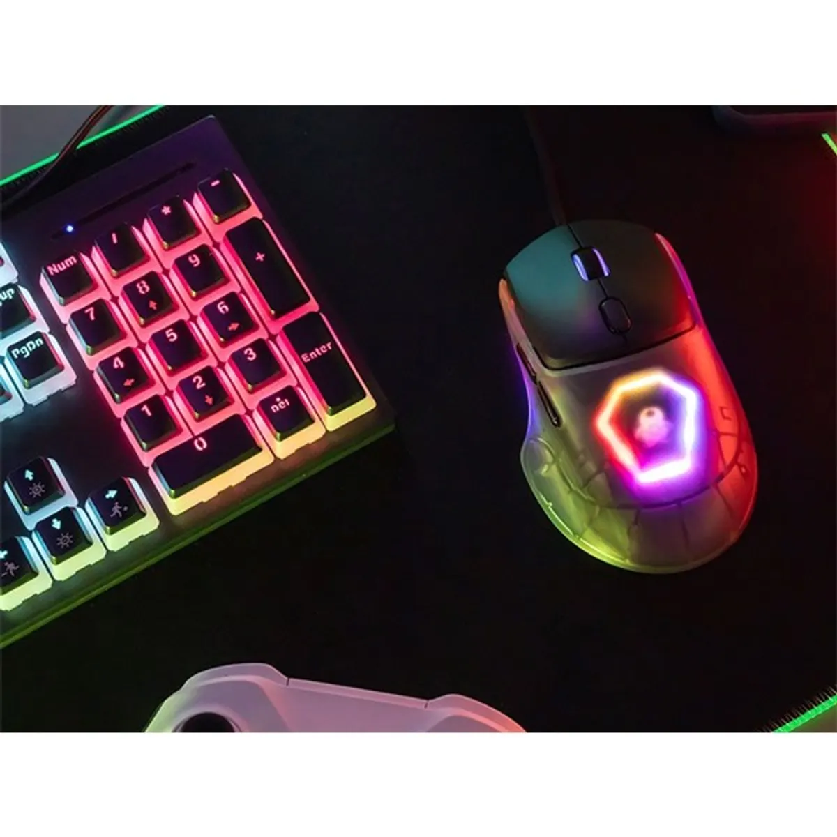 Tracer Neon GameZone USB RGB fekete/átlátszó egér #8