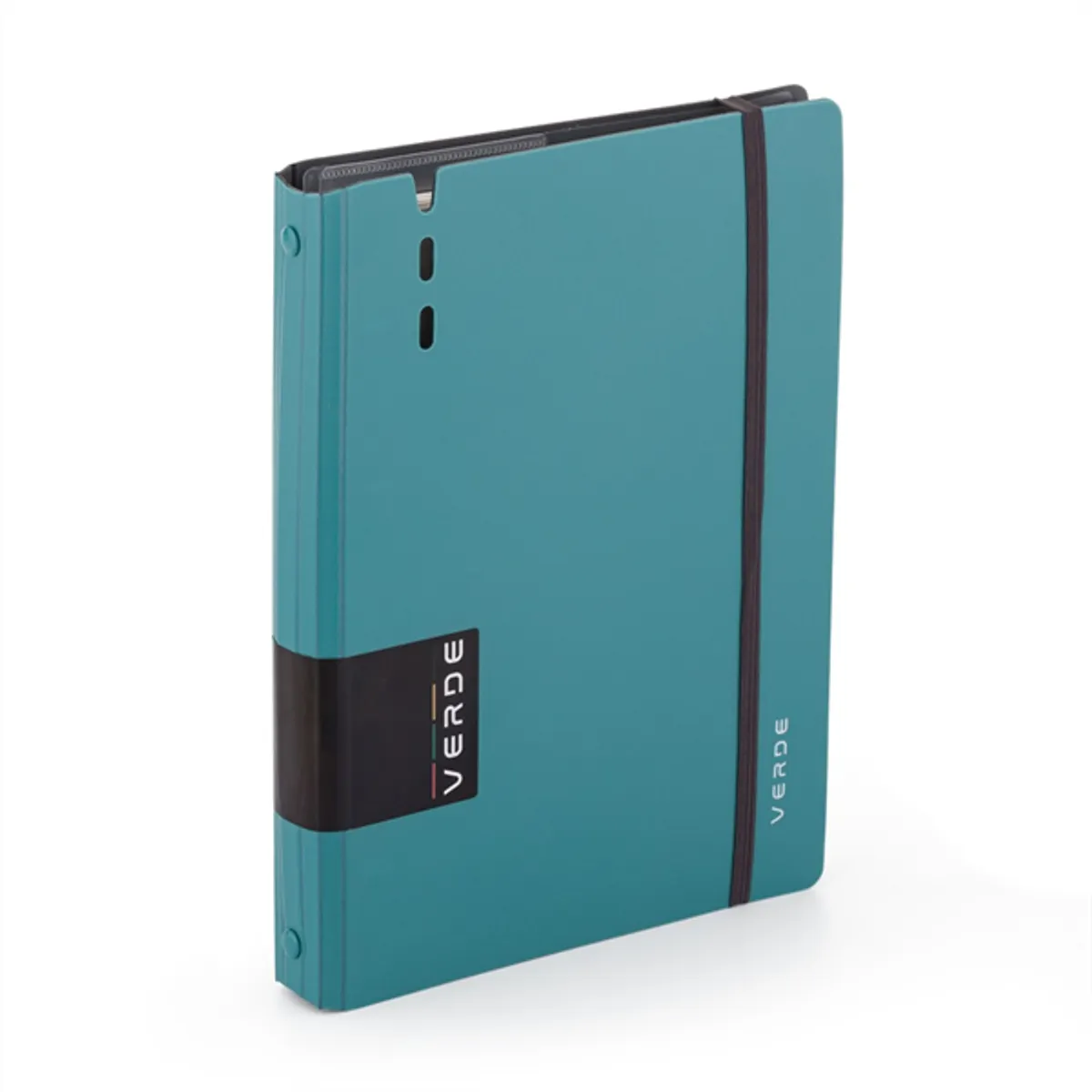 Verde A5 4 gyűrűs 3x30 vegyes lappal türkiz gyűrűs mappa #1