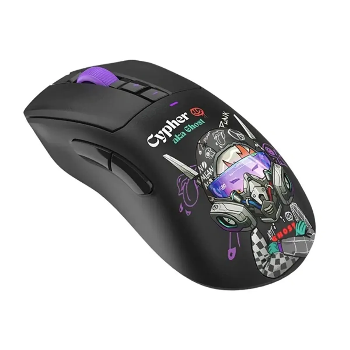 A4-Tech Bloody R73 Ultra Duo Cypher Ghost vezeték nélküli fekete gamer egér #4