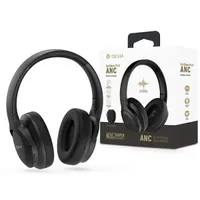 Devia ST104143 EarBass Pro1 ANC Bluetooth fekete sztereó fejhallgató