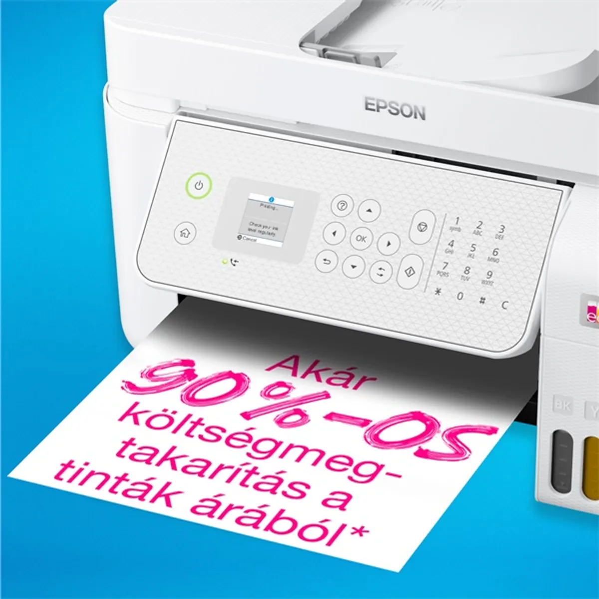 Epson EcoTank L5316 színes nyomtató MFP, WiFi/LAN, 8100/6500 oldal tinta a dobozban #7