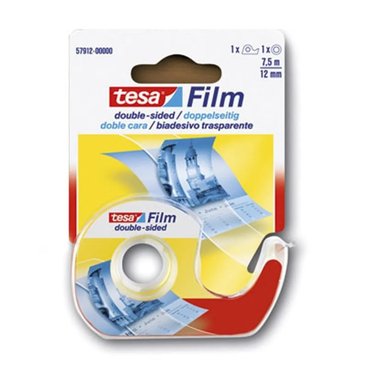 Tesa 57912 adagoló + kétoldalas ragasztószalag #1