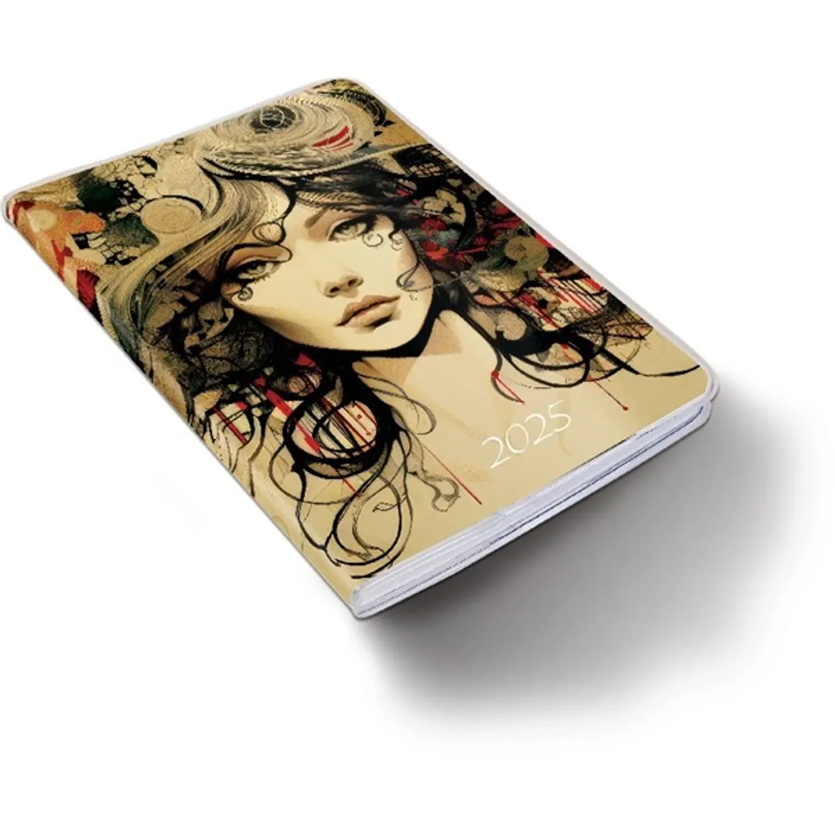 Realsystem 2026 Fiestina Light 5411-72 woman B6 zsebnaptár #1