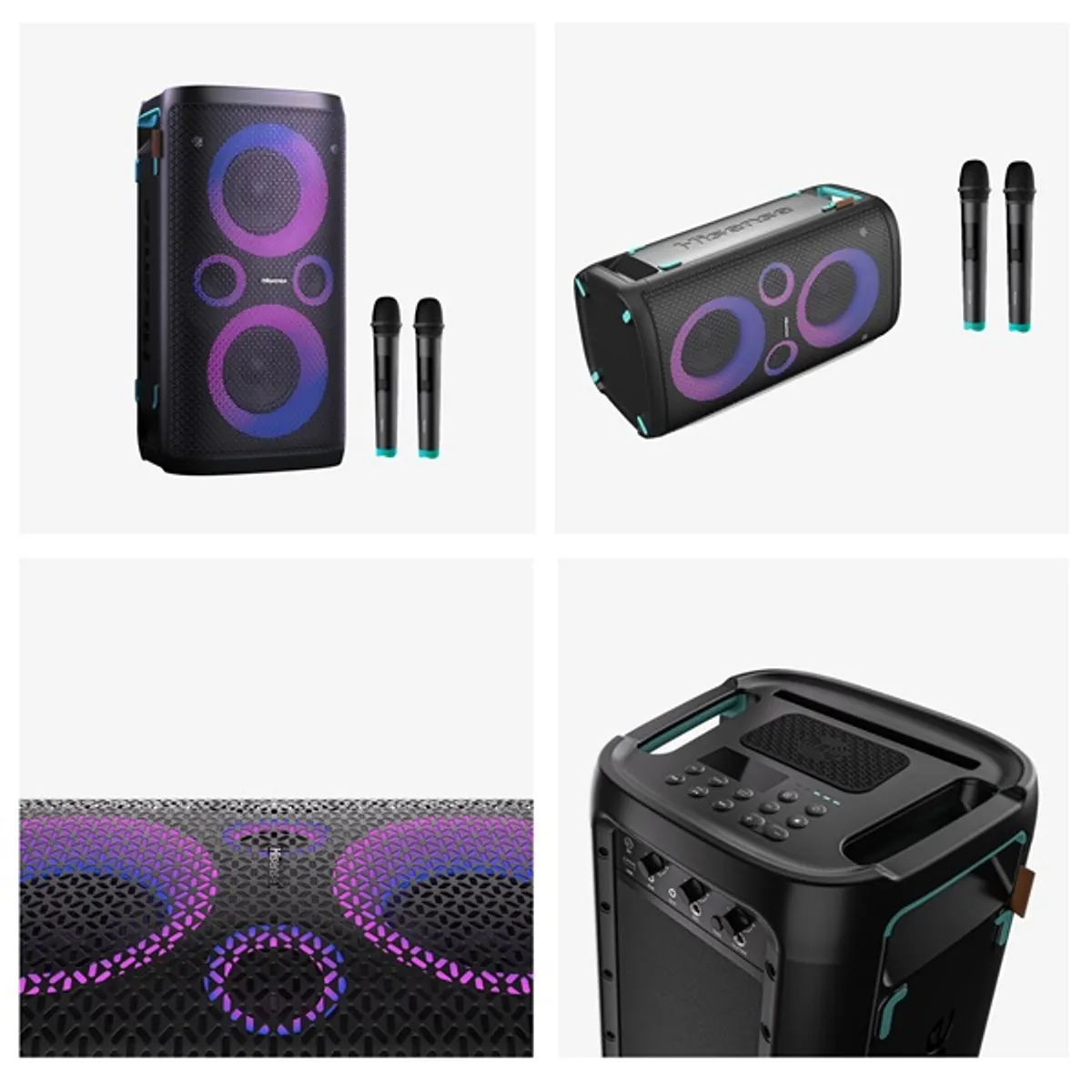 Hisense Party Storm1 300W Bluetooth party hangszóró + 2 mikrofon #2