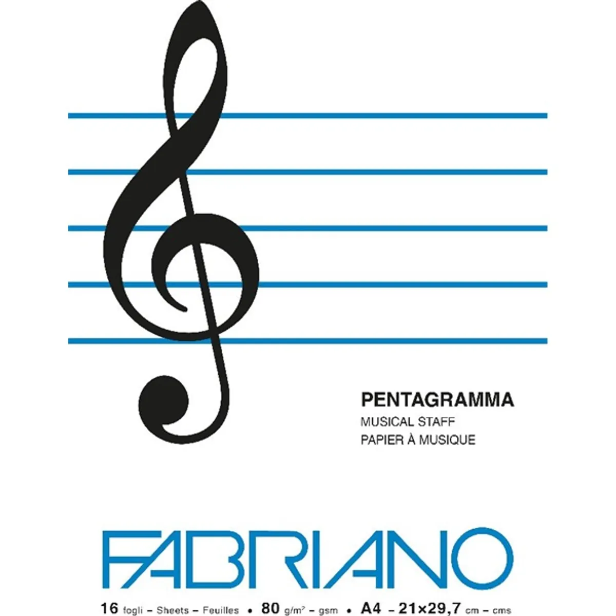 Fabriano 21x29,7cm 16 lap hangjegyfüzet #1