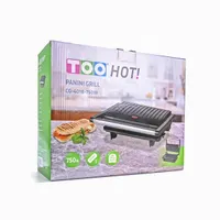 TOO CG-401B-750W fekete kontakt grill #2