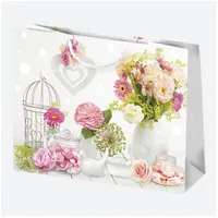 IRIS ajándéktasak, különböző színekben virágok, 300x230x100 mm #6