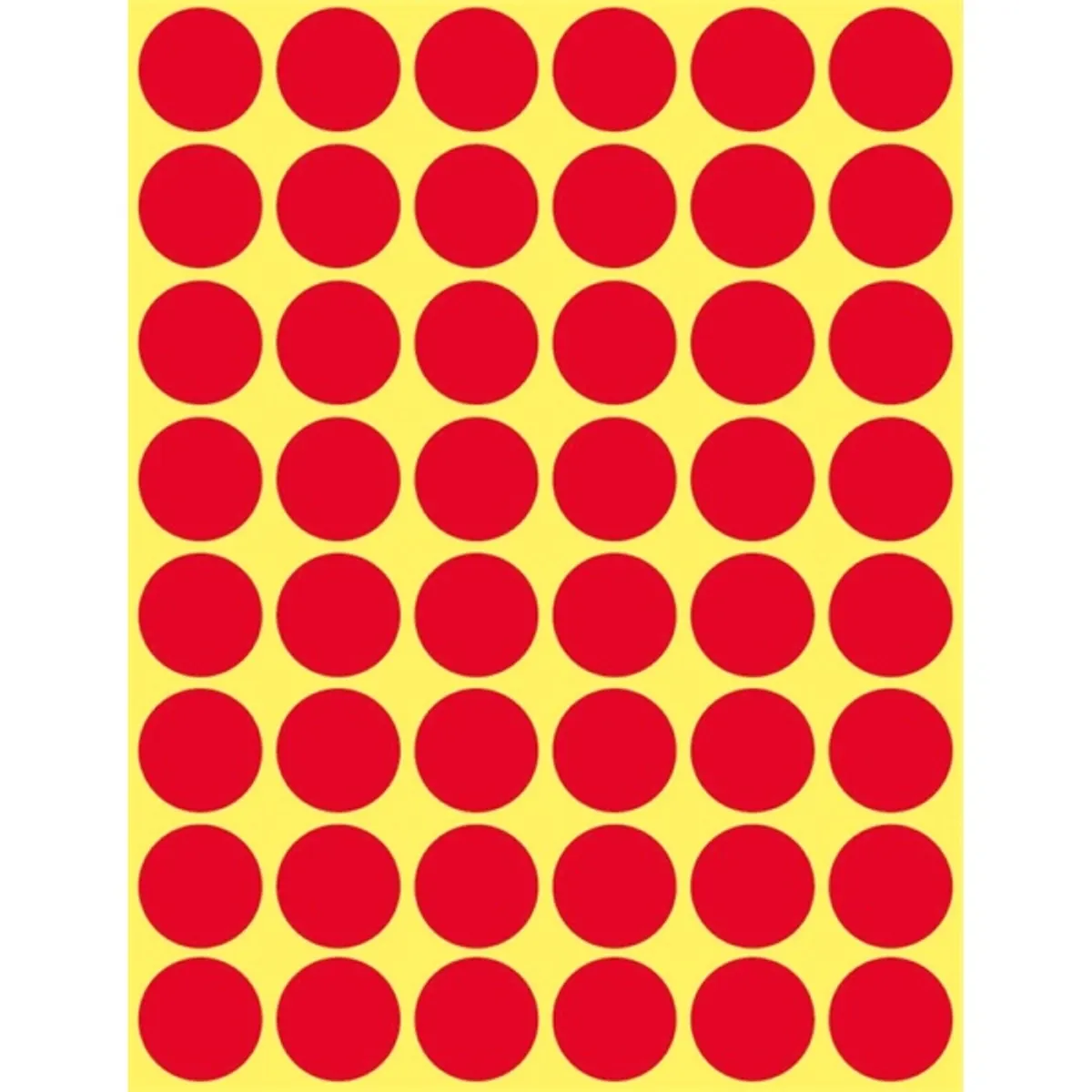 Avery 3374 18mm 1056db-os piros jelölőpont #2