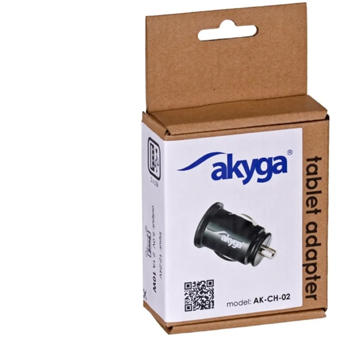 Akyga AK-CH-02 2xUSB 5V/2,1A/10,5W autós töltő #3