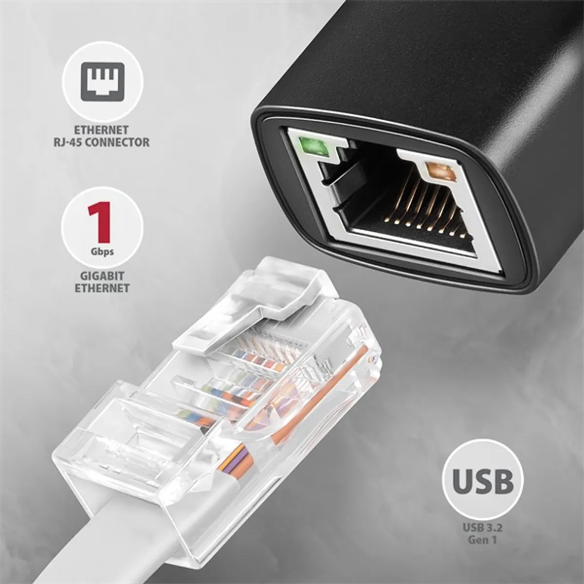 Axagon ADE-ARC Type-C USB 3.2 - Gigabit Ethernet adapter #2