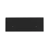 Lanberg 19" 4U+3U SZÉL:540mm MÉLY:200mm MAG:400mm fémajtós fekete fali rack szekrény #2