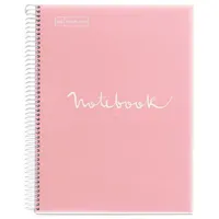 Miquelrius Emotions A5 PP 120 lapos pink vonalas spirálfüzet #1