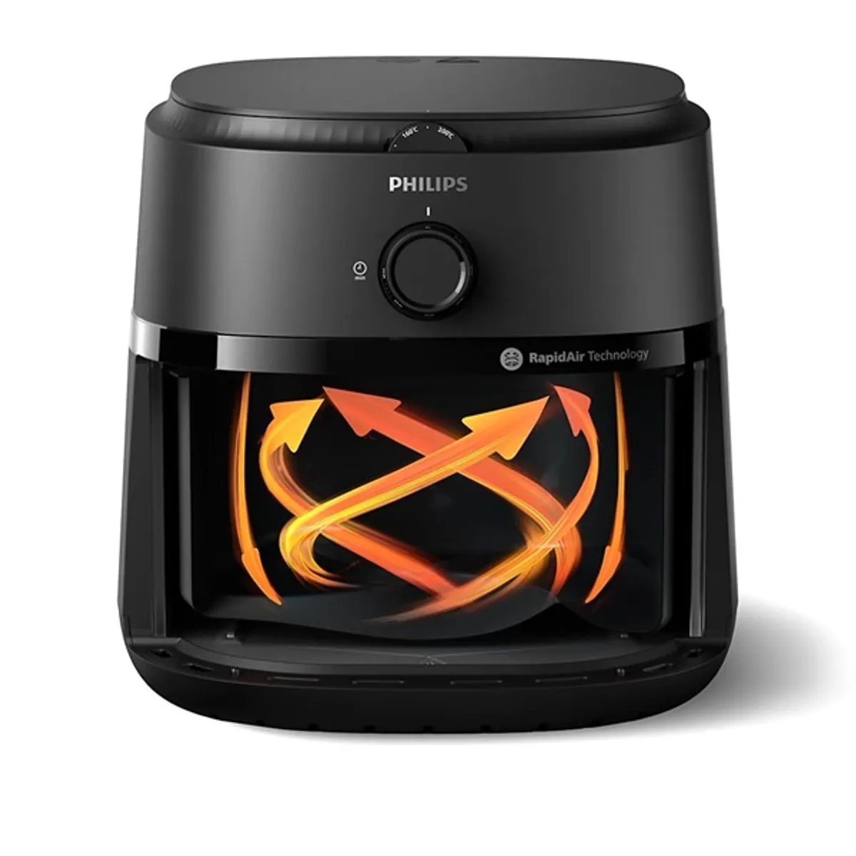 Philips Airfryer 1000 XL NA130/00 fekete 6,2 L forrólevegős sütő #4