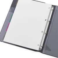 Verde A4 4 gyűrűs 3x30 vegyes lappal sárga gyűrűs mappa #6