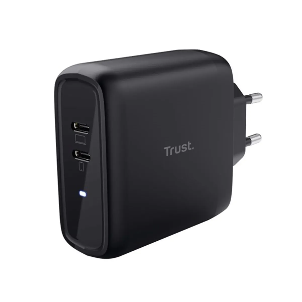 Trust 25380 Maxo 65W 2P USB-C fekete töltő adapter #2