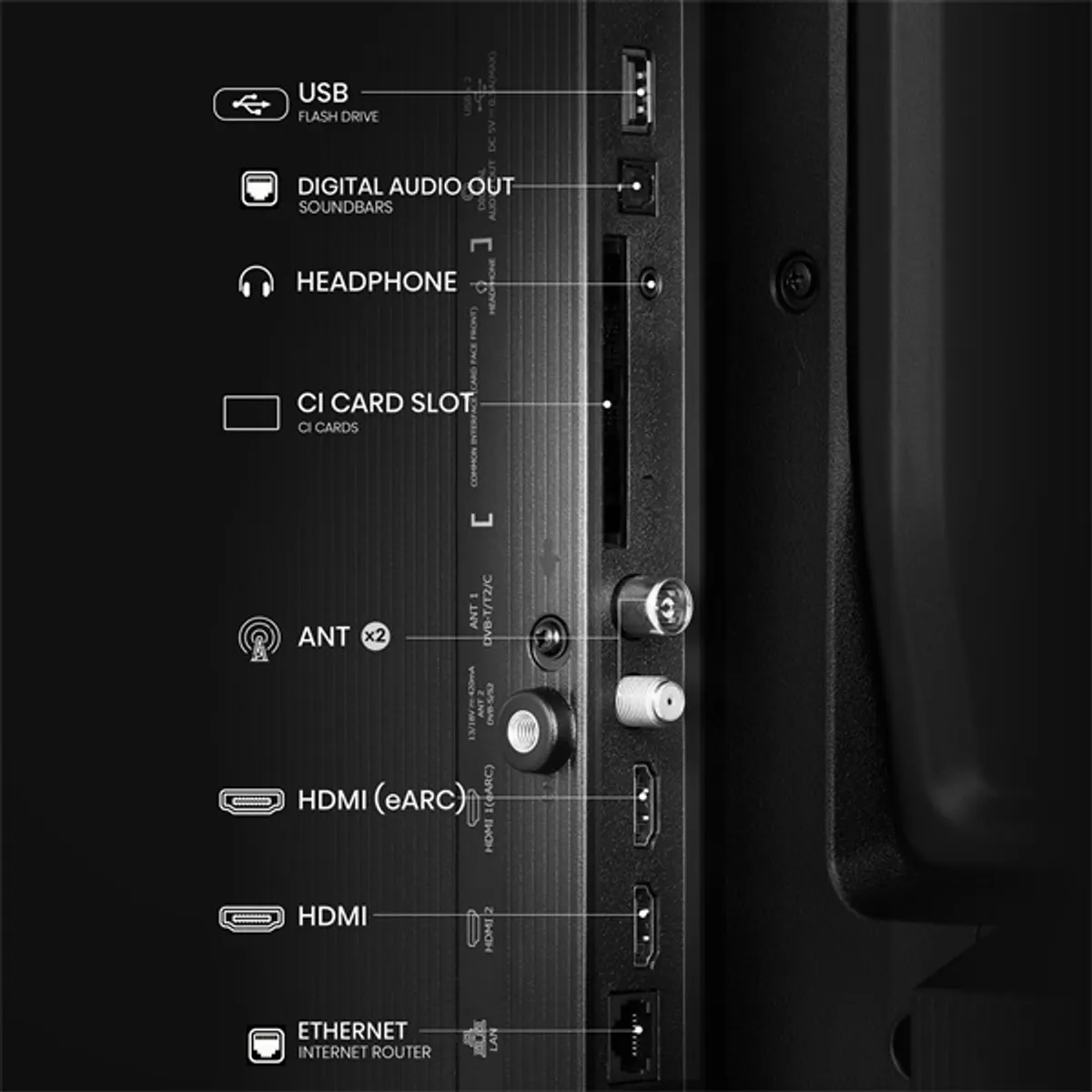 Hisense 32" 32A4Q HD Ready Smart LED TV #3