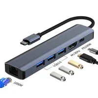 Iris IH6-22 6in1 (3xUSB/1xLAN/1xHDMI/1xDP-USB-C 100W) Dokkoló #3