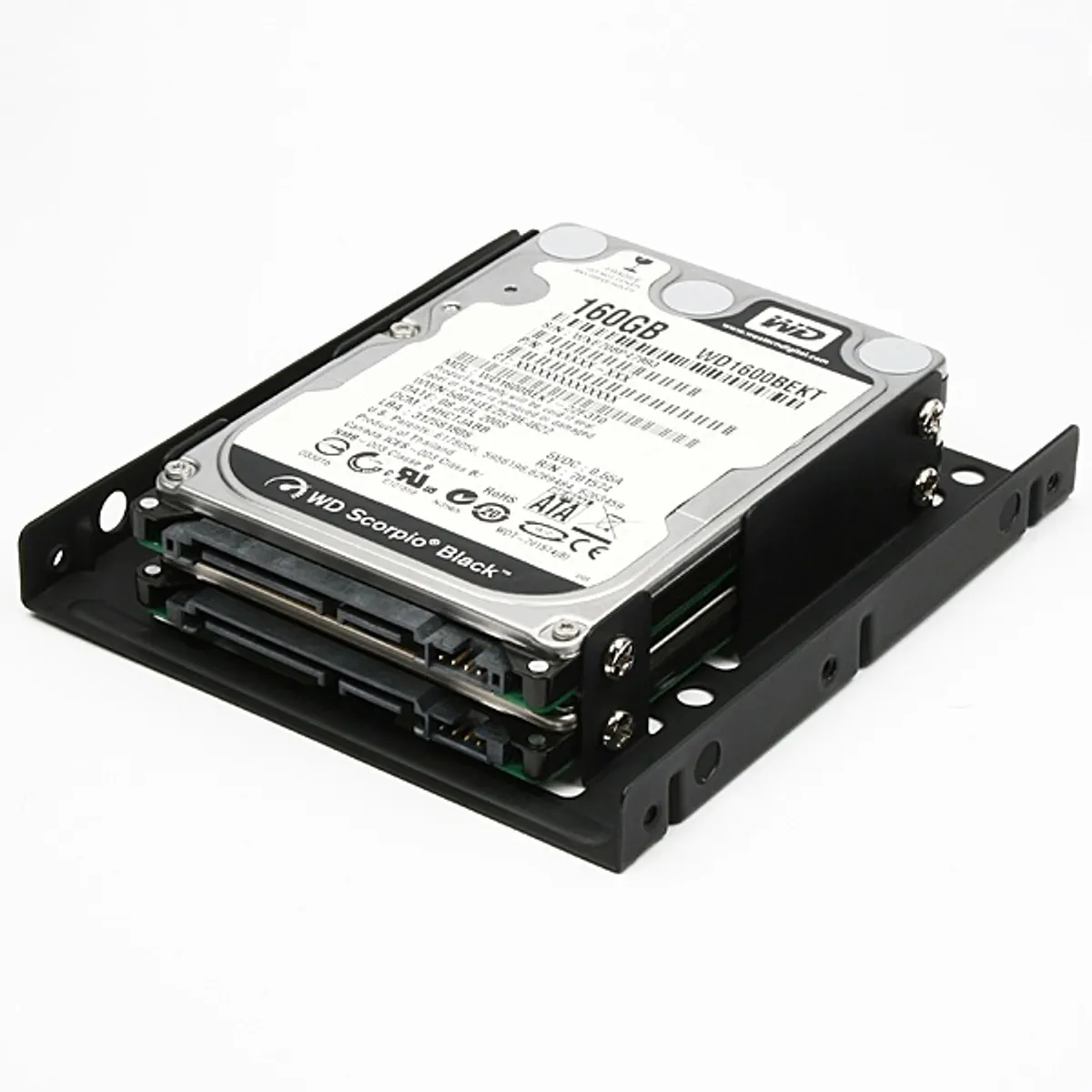 Axagon RHD-225 3,5"-ről 2,5"-re fekete SSD / HDD beépítő keret #3