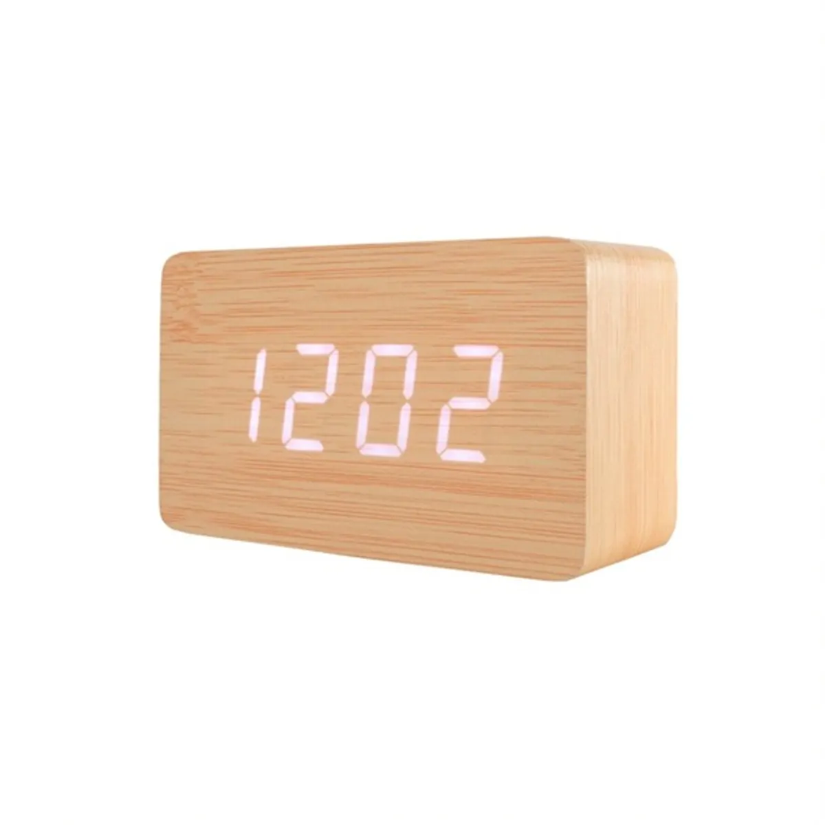 TOO DC-310-LBN világosbarna digitális óra #1