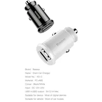 Baseus Grain 3,1A dual USB fekete autós töltő #2