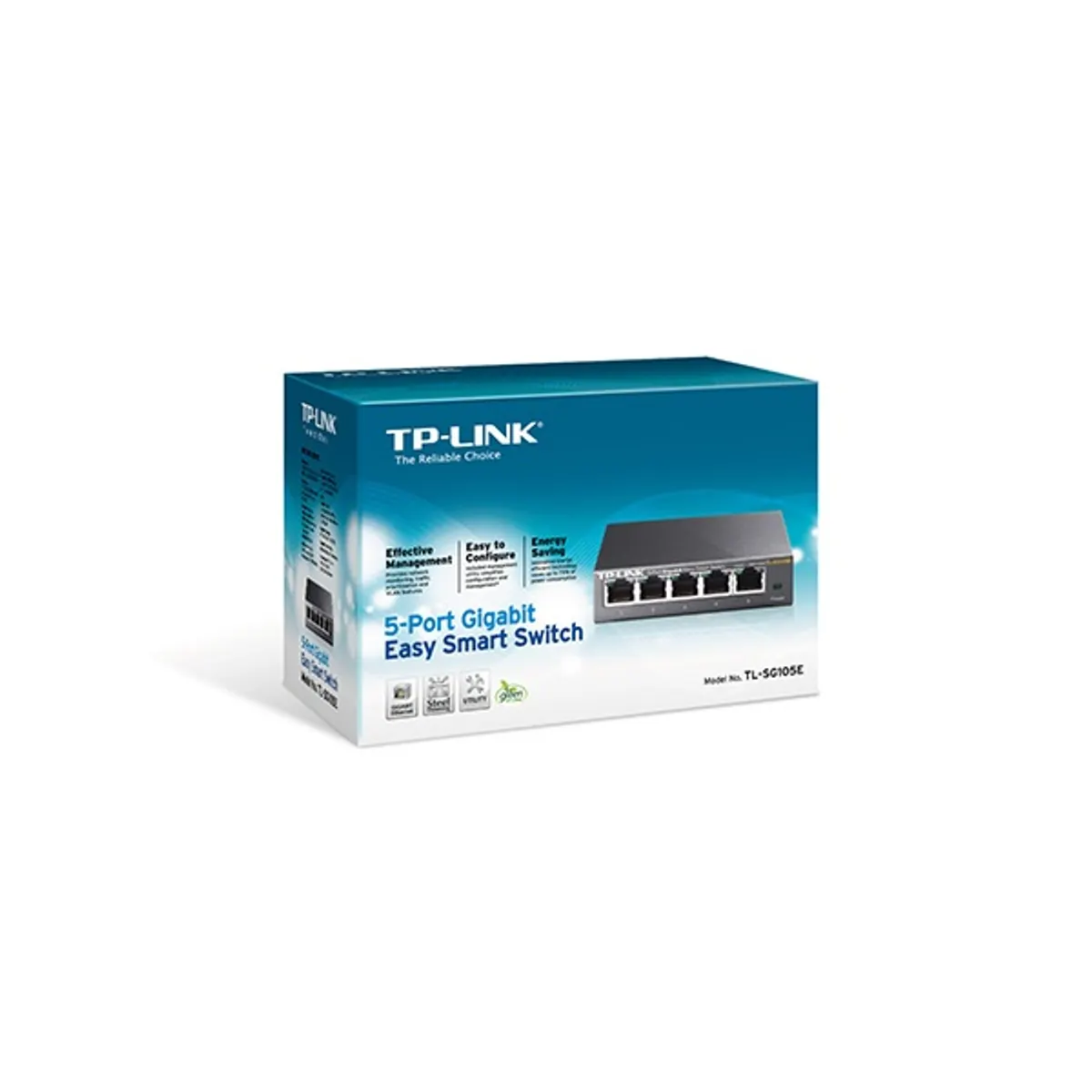 TP-Link TL-SG105E 5port 10/100/1000Mbps LAN menedzselhető asztali Switch #2