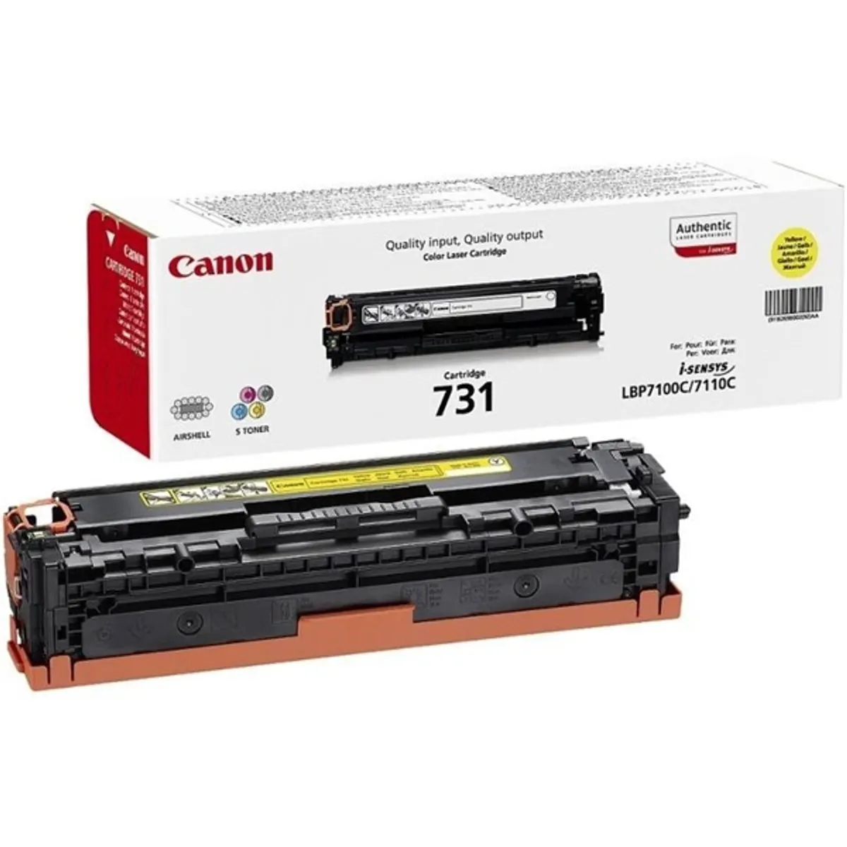 Canon CRG-731Y sárga toner #1