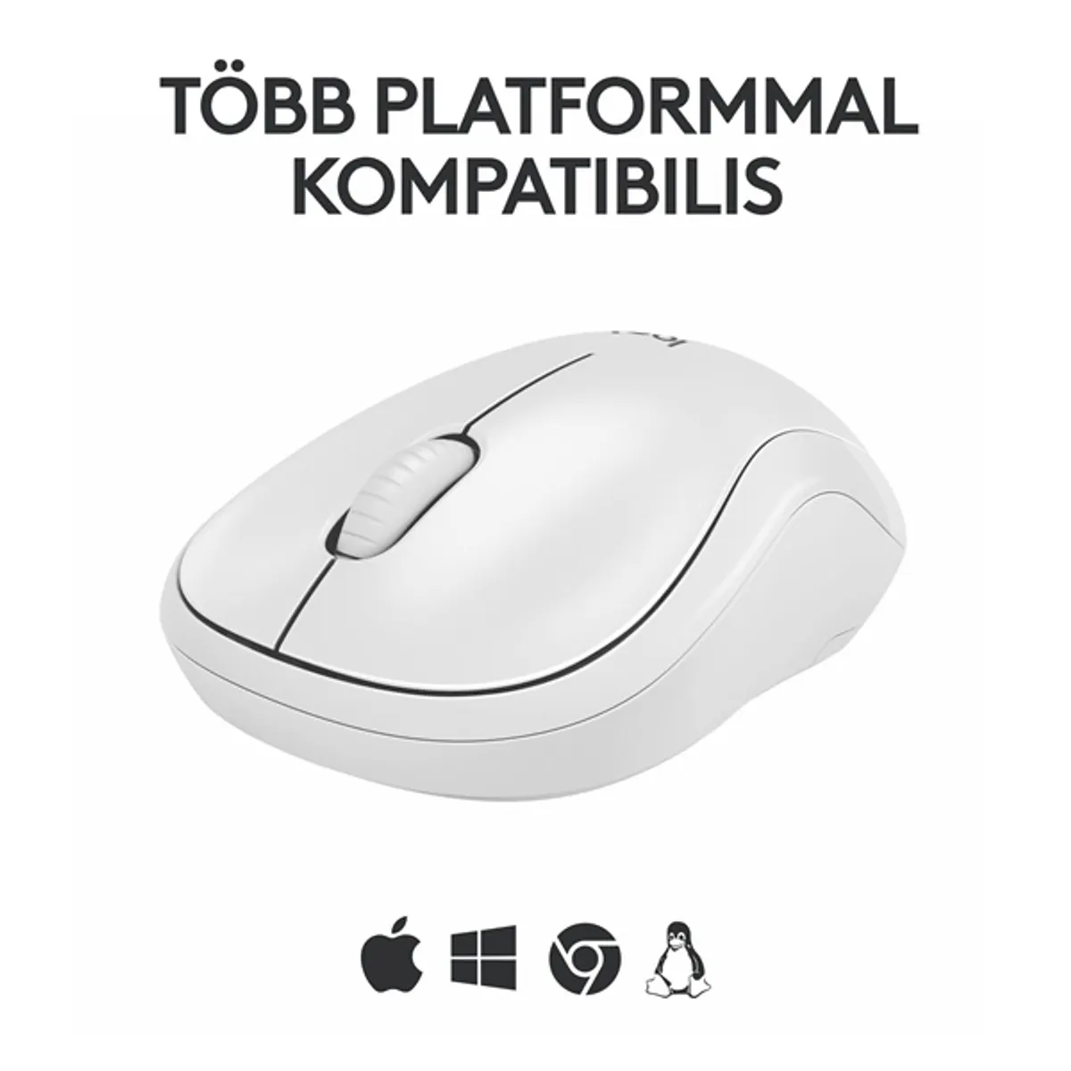 Logitech M240 Silent Bluetooth fehér egér #6