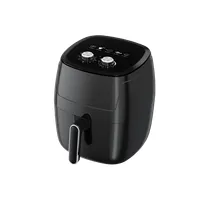 TOO AF-110B-1350 W fekete 5,2 L forrólevegős sütő (air fryer/airfryer) #1