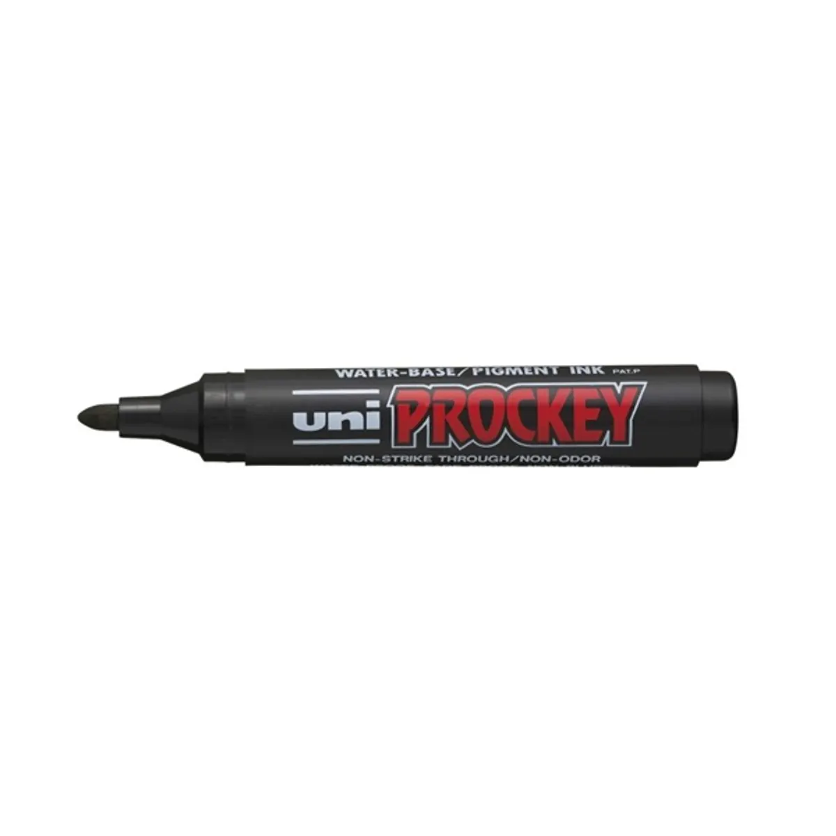 Uni PM-122 Prockey gömb hegyű fekete flipchart marker #1