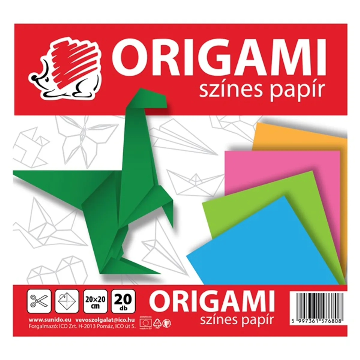 ICO Süni 20 lap origami lapok #1