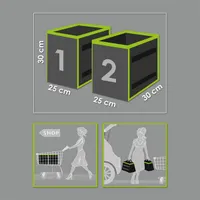 MNC 54925 csomagtartóba 2db autós rendszerező #3