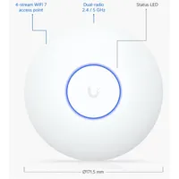 Ubiquiti UniFi U7-Lite 802.11be Wi-Fi 7 Dual-band beltéri Access Point #5