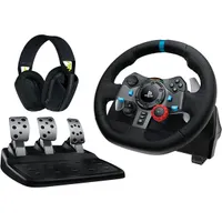 Logitech G29 Driving Force PC/PS4/PS5 kormány + G435 vezeték nélküli fejhallgató