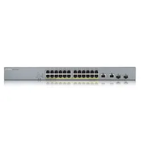 ZyXEL GS1350-26HP 24x GbE LAN PoE (375W) 2x GbE RJ45/SFP Combo port smart menedzselhető CCTV PoE switch #2