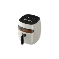 TOO AF-120W-1350 W fehér 5,2 L forrólevegős ablakos sütő (air fryer/airfryer) #1