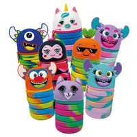 Mitama 19x7 cm különféle mintás harmonika tolltartó #2