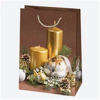 IRIS Karácsonyi ajándéktasak, 230x320x110 mm, különböző színekben és mintával #7