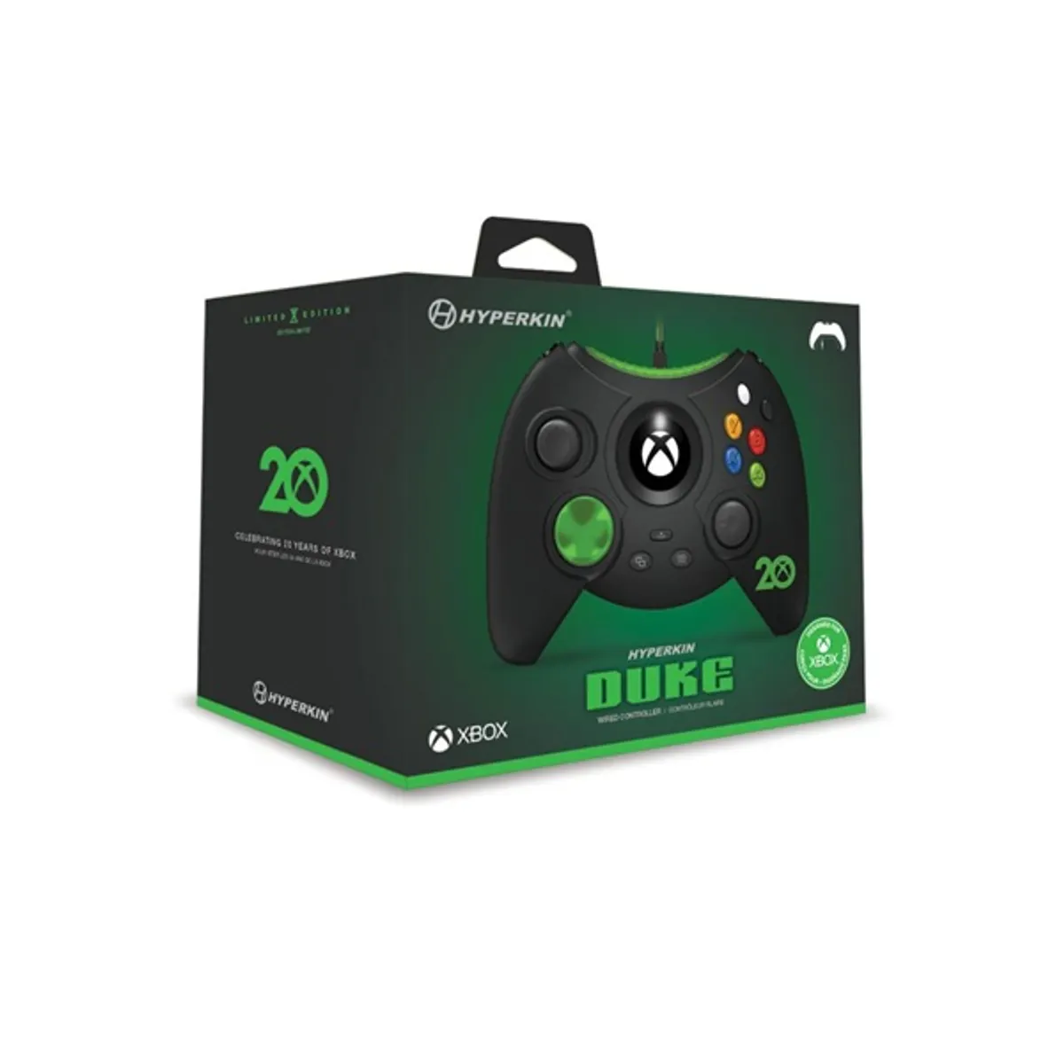 Hyperkin M02668-ANBK Duke Xbox Series|One/Windows 11|10 20.Évf. Xbox liszenszelt vezetékes fekete kontroller #6