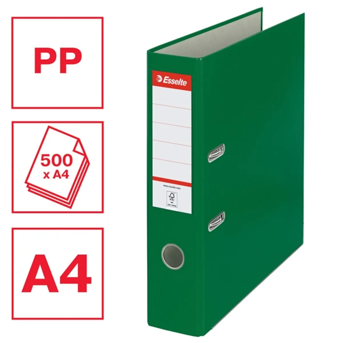 Esselte Economy A4 7,5cm zöld iratrendező #2